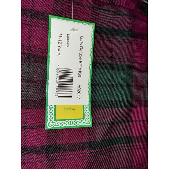 "The Kilt" Age 11-12 Kids Lindsay Pleated New with Tags - Picture 3 of 10